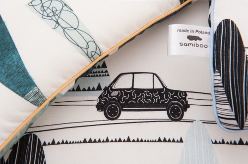 Samiboo Bambusowa poduszka bambino maluszek