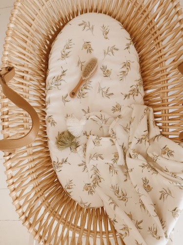 bamboo light blanket 120x100 cm olives samiboo