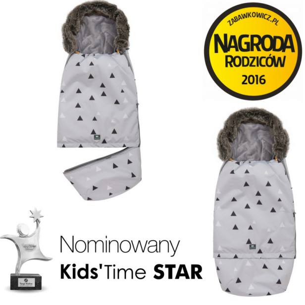 Śpiworek SUPERB Eskimo trójkąty srebrny nagroda