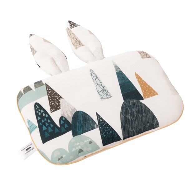 Bambusowa poduszka z uszkami góry_1 Samiboo