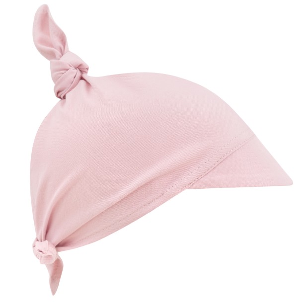 bamboo scarf/hat with a visor powder pink samiboo