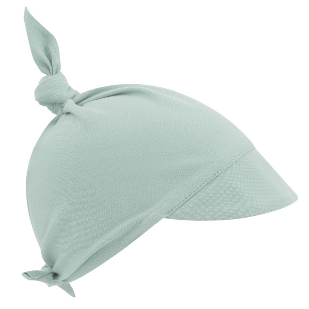 bamboo scarf/hat with a visor mint samiboo